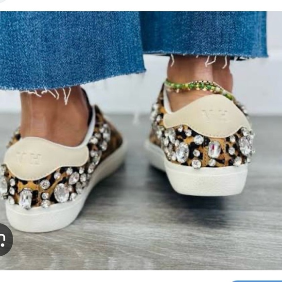 Vintage Havana Leopard Print Crystal - Picture 2 of 8